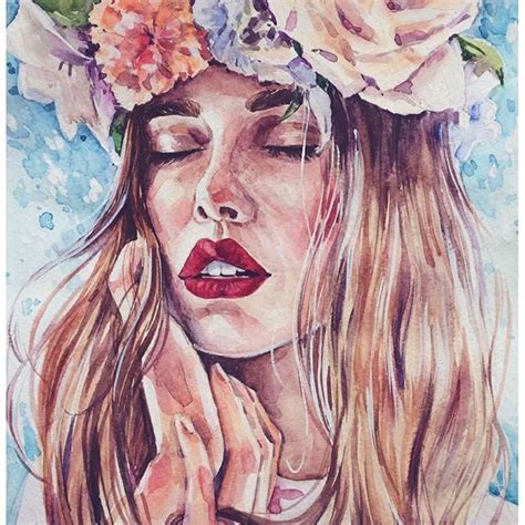 76 Best Watercolor Portraits Images In 2020 Watercolor Portraits Watercolor Paintings