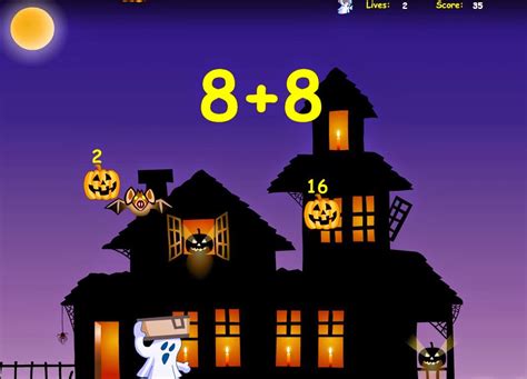 The Elementary Math Maniac Fun And Free Computer Games Halloween Math