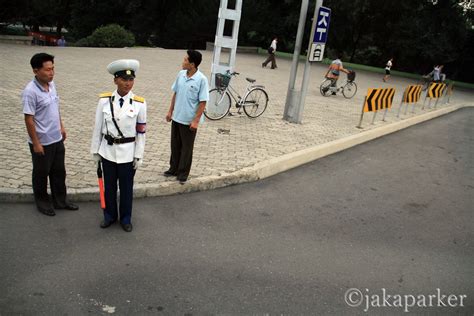50 Photos Of North Korean Traffic Police June Until August 2015