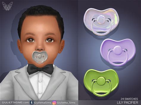 The Sims Resource Lily Pacifier For Infants Left Brow Ring Category