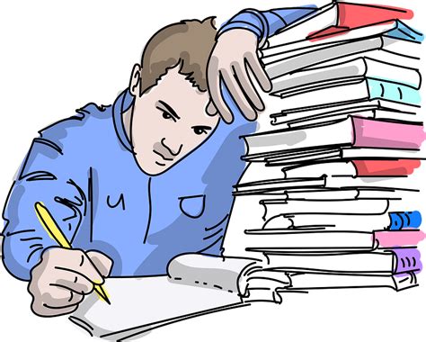 Student Clipart Student Stress Png Transparent Png Full Size