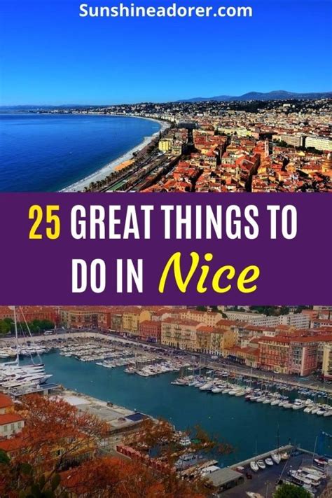 25 Most Amazing Things To Do In Nice France Sunshine Adorer Nice