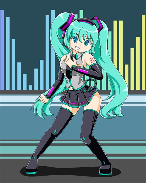 My Very First Hatsune Miku Fanart On Pc Rvocaloid