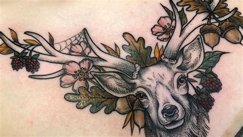 My Stag Chest Tattoo By Rachelle Downs At Beauty Blends In Shrewsbury