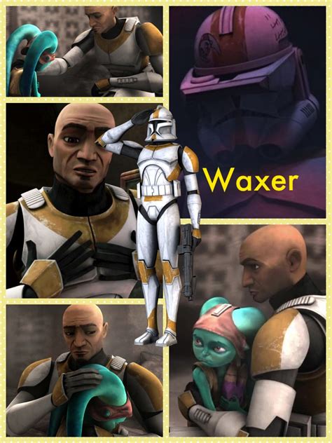 Waxer One Of My Favorite Troopers He Showed The World That Clones Are