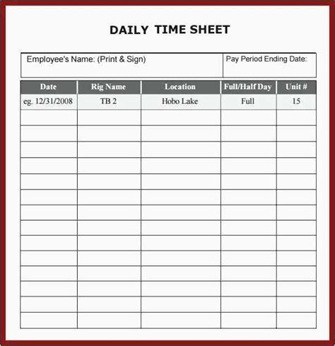 Check out your totals and the grand total. Printable Time Sheets Pdf - Tangseshihtzu.se
