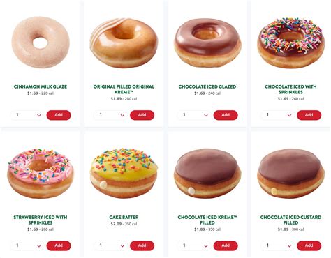 Krispy Kreme Miami Fl Menu Updated February