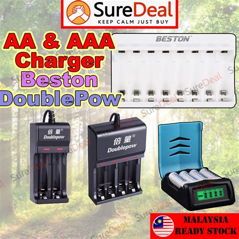 Suredeal Doublepow Beston V Battery Smart Charger Aa Aaa Ni Mh Ni