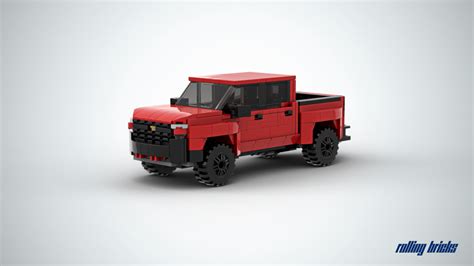 Lego Moc Chevrolet Silverado 1500 Trail Boss By Rollingbricks