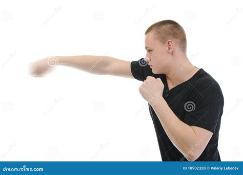 Angry Man Punched Stock Photo Image Of Face Beautiful 18902320