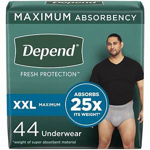 Depend Fresh Protection Incontinence For Men Maximum