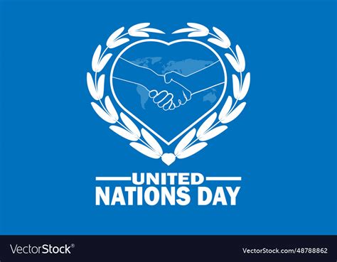 United Nations Day Royalty Free Vector Image Vectorstock