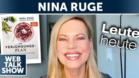 Nina Ruge über das Jungbleiben im Alter und Leute heute YouTube