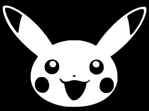 Pokemon Pikachu White Decal Sticker Ebay Ebay Vinyl Pokemon