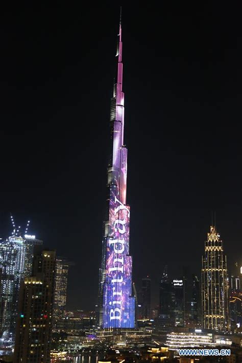 Burj Khalifa Celebrates 10th Anniv With Special Led Light Shows In