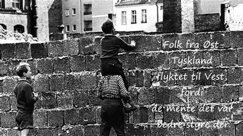 Den Kalde Krigen Berlinmuren Youtube