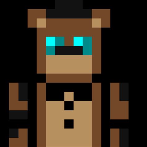 Withered Freddy Pixel Art Fivenightsatfreddys