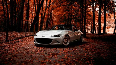 Download Wallpaper 3840x2160 Mazda Off Road Autumn Sports Car 4k