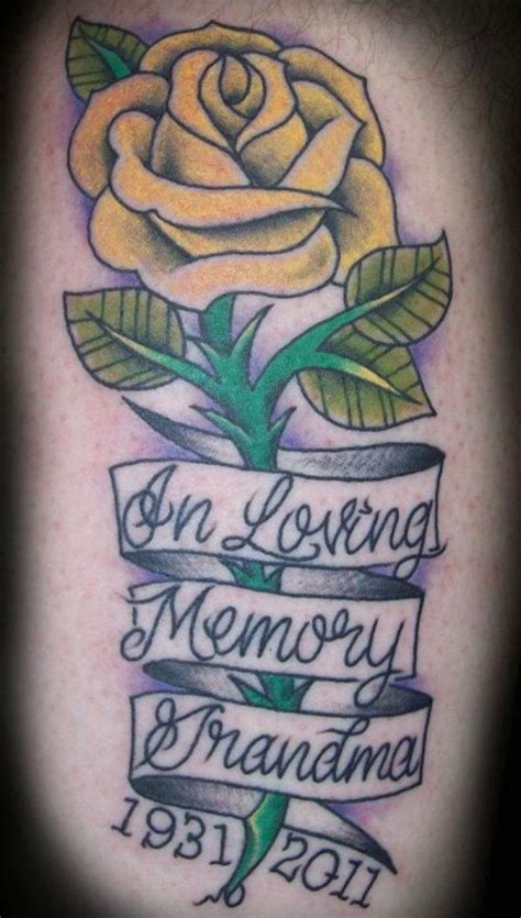 20 meaningful rip grandma remembrance tattoo ideas for you 2023