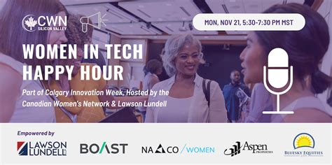 Women In Tech Happy Hour Calgary Ab — Connection Silicon Valley