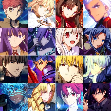 Fatestay Night Elimination Game Vote Out Your Least Favorite