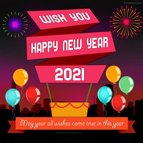 In 2020, the design industry will notice a lot of new styles and peculiarities. 60 Beautiful New Year Greetings Card designs for your ...
