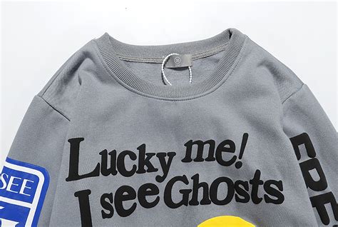 Kanye West Lucky Me I See Ghosts Unisex Sweatshirt Men Women Etsy