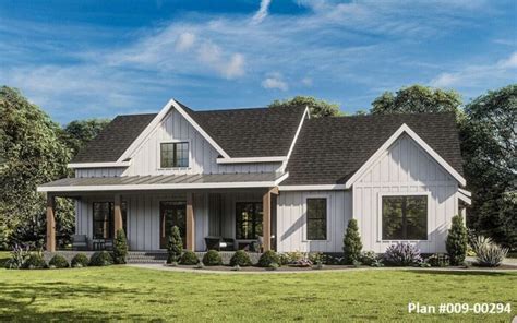 6 Modern Farmhouse Style Homes Designs Options Plans Americas