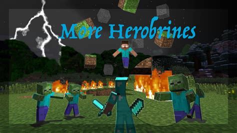 Minecraft Mods ¡¡the Herobrines Youtube