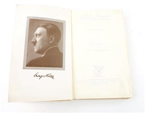 Imcs Militaria Early Part Edition Of Adolf Hitlers Mein Kampf My XXX Hot Girl