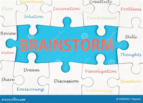 Brainstorm Concept Stock Image Image Of Innovation Skills 42405563