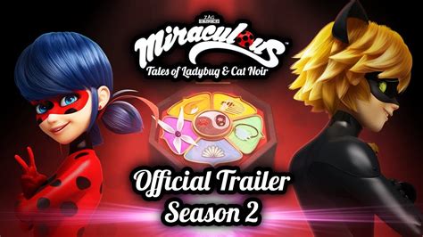 Miraculous 🐞 Official Trailer Season 2 🐞 Tales Of Ladybug And Cat Noir Youtube