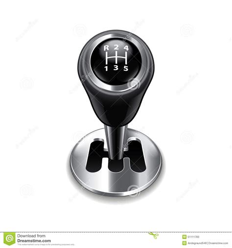 Car Transmission on White Vector Stock Vector - Illustration of drive