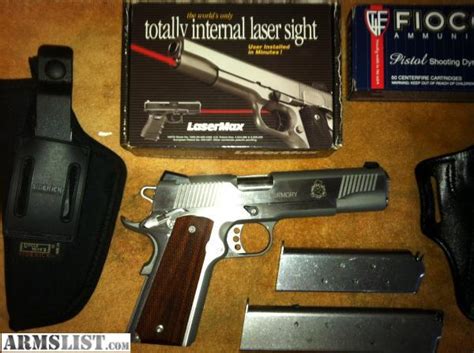 In this series by brownells, we'll show you the differences between the 1 and 2 piece full length guide rods available for the 1911 as well as how to. ARMSLIST - For Sale/Trade: Springfield 1911 A1 Stainless with LaserMax Guide Rod Laser
