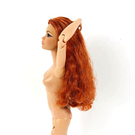 Nude Barbie Doll Made To Move Signature Gorgeous Redhead Heidi Relaxed Hair New Ebay