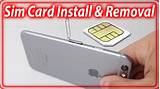 Look at the bottom of the phone, and the sim card tray is located to the left of the charging port. How To Insert/Remove Sim Card From iPhone 6 and iPhone 6 Plus - YouTube