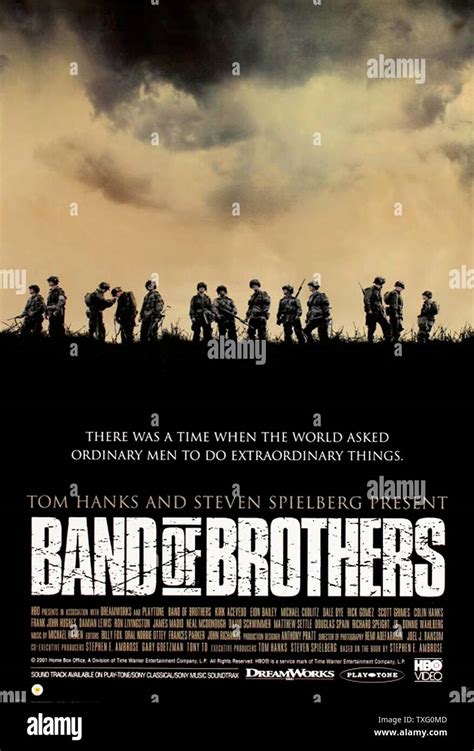 Band Of Brothers Tv Mini Series Year 2001 Usa Uk Poster Usa