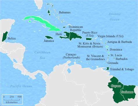 4 Map Of Caribbean Sids Where Participatory Mapping Projects Have