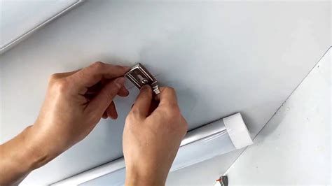 Only a special switch that signals the controller box can dim the light or give different speeds to the fan because it is designed for that. how to install LED batten luminaire linear light to ...