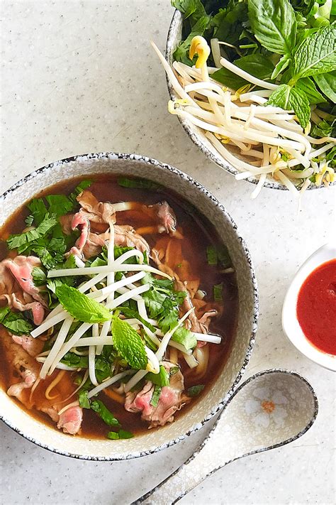 Authentic Vietnamese Beef Pho Pho Bo Recipe Craving Tasty