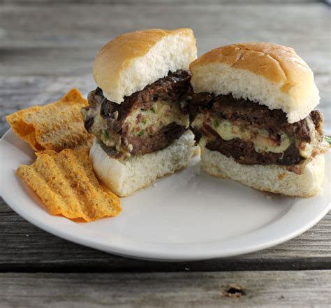 Jalapeno Popper Stuffed Burger Words Of Deliciousness