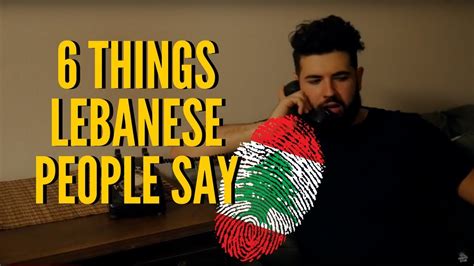 things lebanese people do youtube