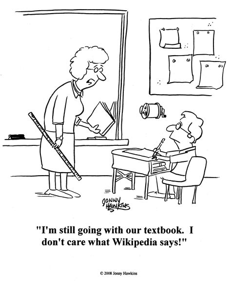 Teacher Cartoon Wikipedia Teacher Cartoon Teacher Humor Teacher Memes