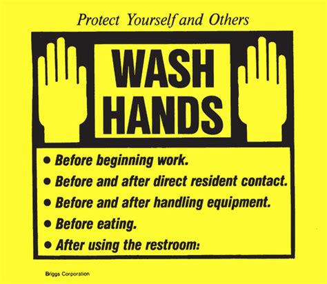 Label Handwashing Reminder 4 12 X 4 12