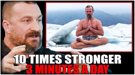 3 Minutes Of Cold Exposure Makes You A Superhero Neuroscientist Andrew Huberman Youtube