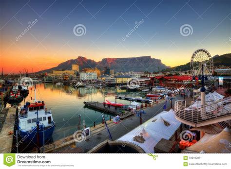 Cape Town Harbour South Africa Editorial Photo Image Of Boats Green
