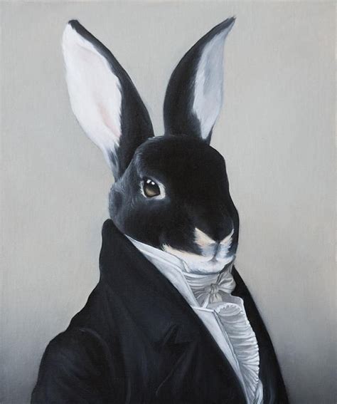 Portrait Of A Rabbit Light Version By