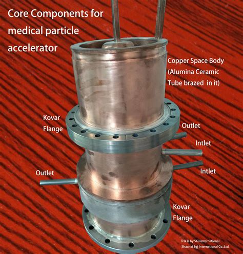 Sgj Ceramic Metal Seal Assemblies Core Components For Medical Particle