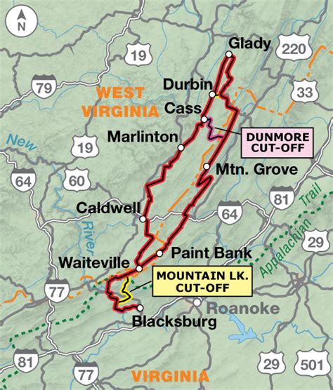 Allegheny Mountains Loop Adventure Cycling Route Network Adventure