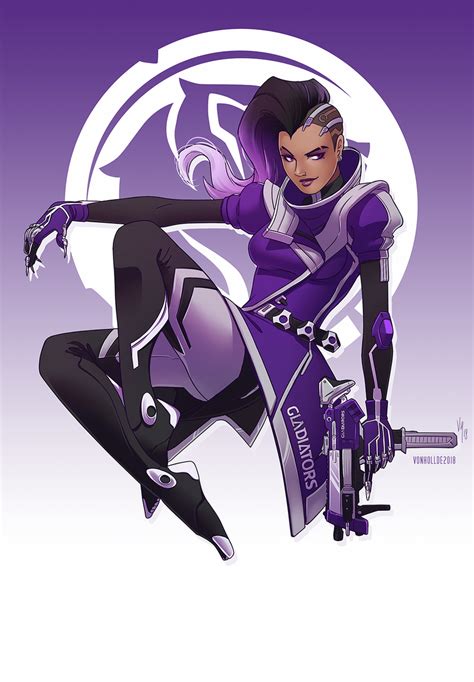 Sombra Overwatch Image By Vonhollde 2838746 Zerochan Anime Image Board